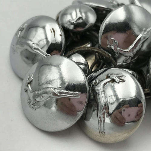 Lot of SADF chromed buttons