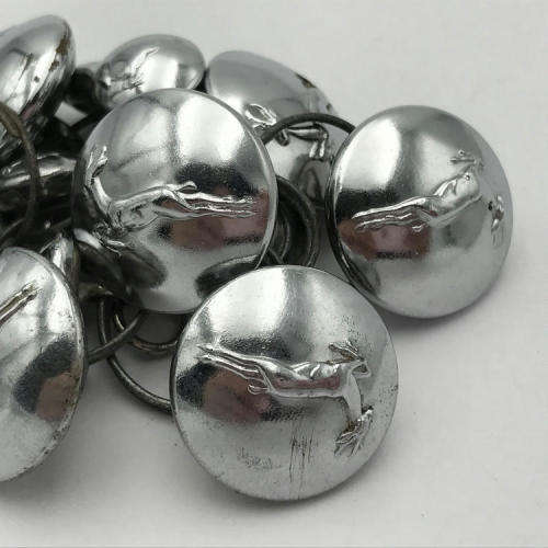 Lot of SADF chromed buttons
