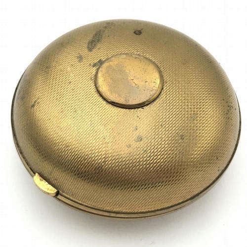 Vintage brass trinket box