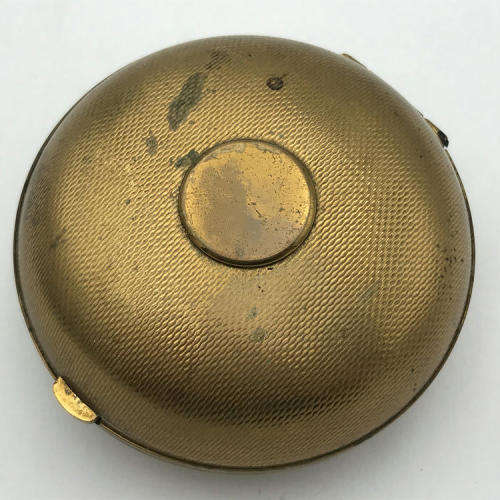 Vintage brass trinket box