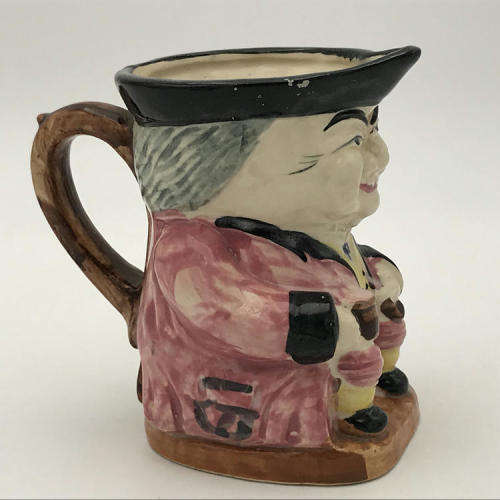 Vintage porcelain character Toby Mug - made in Japan