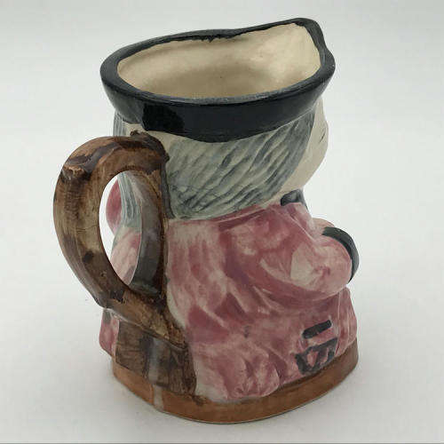 Vintage porcelain character Toby Mug - made in Japan