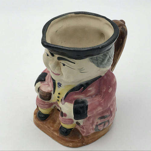 Vintage porcelain character Toby Mug - made in Japan