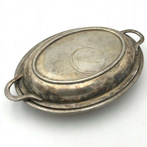 Vintage Silver Plated serving dish with lid