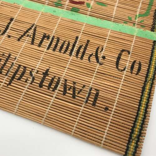 EJ Arnold and Co. Philipstown Northern Cape reed pouch