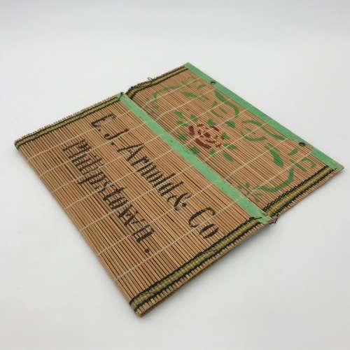 EJ Arnold and Co. Philipstown Northern Cape reed pouch