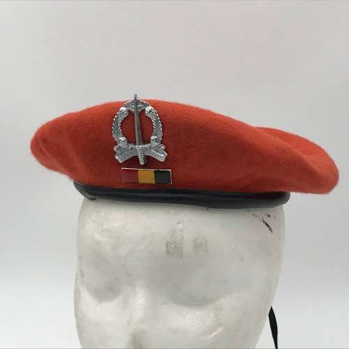 SA Corps of Military Police beret with badge and balkie - size 58