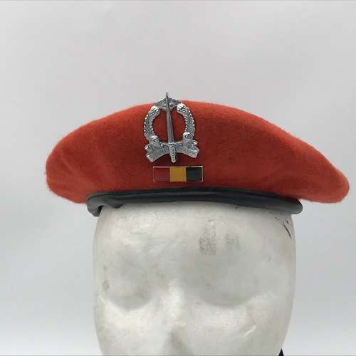 SA Corps of Military Police beret with badge and balkie - size 58