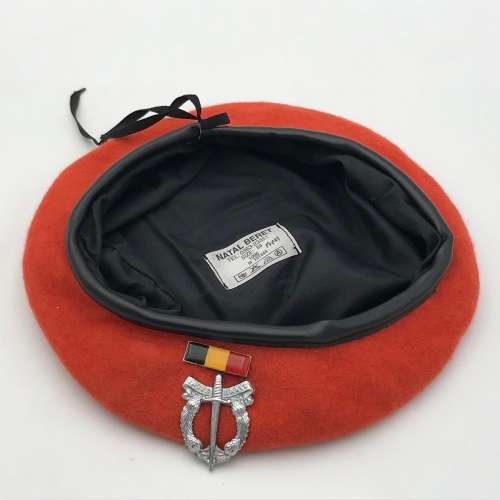 SA Corps of Military Police beret with badge and balkie - size 58