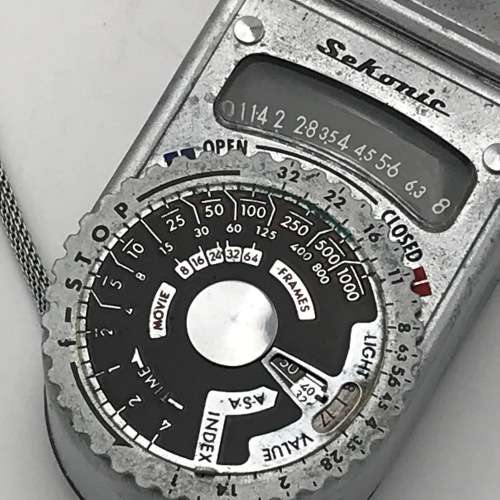 Vintage Sekonic Model L-VI light exposure meter in box - not working