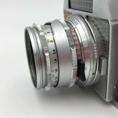 Vintage AGFA Ambiflex 35mm camera with Agfa color-solinar 1:2,8/50 lens - well used