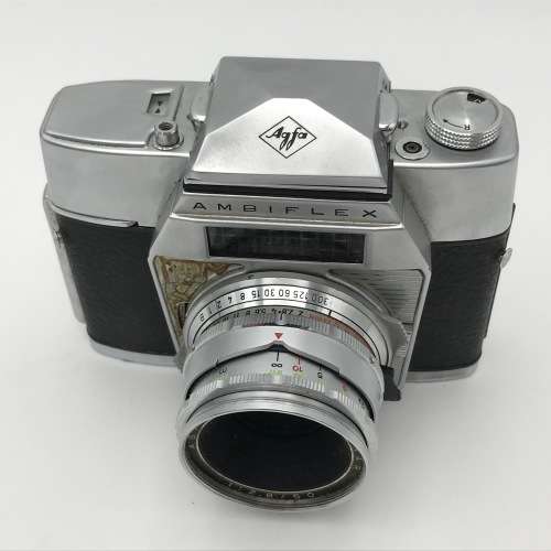 Vintage AGFA Ambiflex 35mm camera with Agfa color-solinar 1:2,8/50 lens - well used