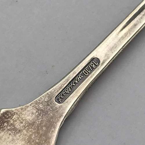 Origo per Cinerem silver plated sugar spoon