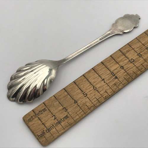 Origo per Cinerem silver plated sugar spoon