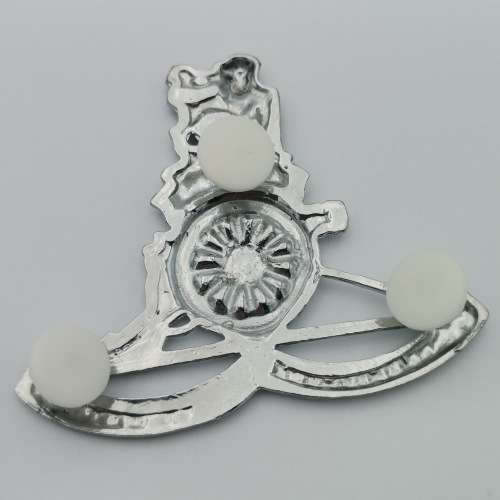 SA Field Artillery chromed cap badge