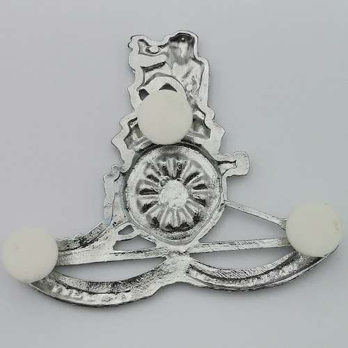 SA Field Artillery chromed cap badge