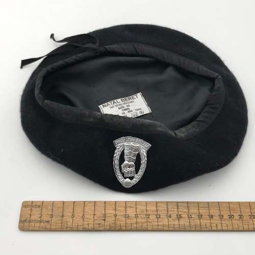 SA Army Armoured Corps beret with badge - size 55