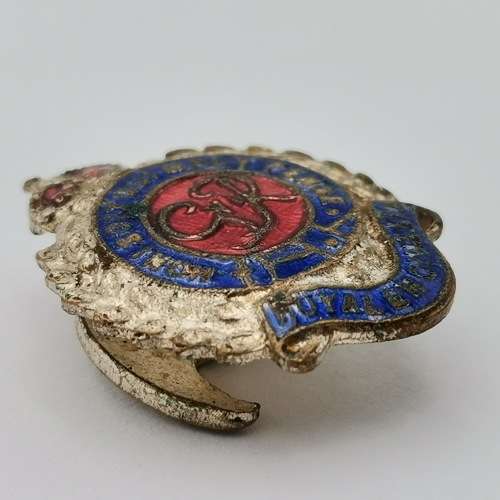 WW2 Royal Engineers sweetheart lapel  badge