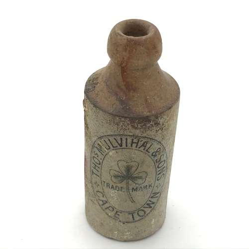 Thomas Mulvihal and Sons, Cape Town ginger beer bottle