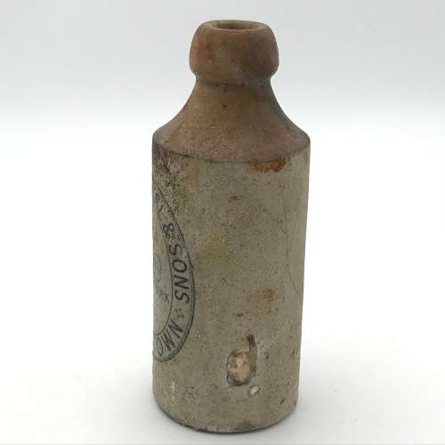 Thomas Mulvihal and Sons, Cape Town ginger beer bottle