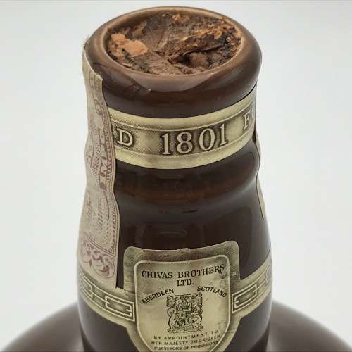 Chivas Brothers Ltd. Royal Salute Scotch Whiskey porcelain decanter - empty