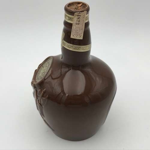 Chivas Brothers Ltd. Royal Salute Scotch Whiskey porcelain decanter - empty
