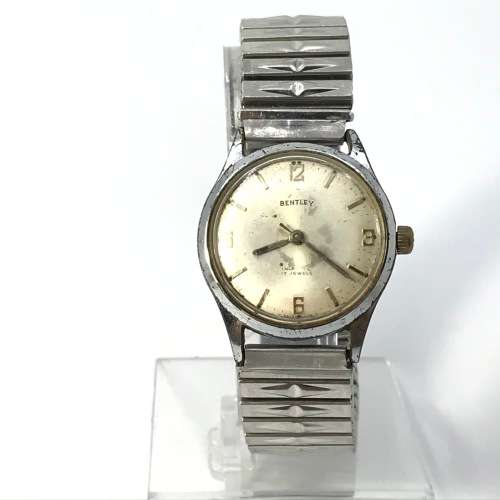Vintage Bentley manual wind mens watch - working