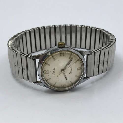 Vintage Bentley manual wind mens watch - working