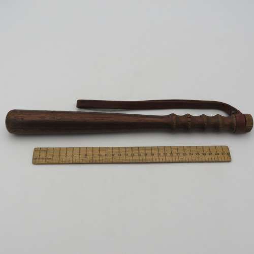 Vintage SA Police wooden baton