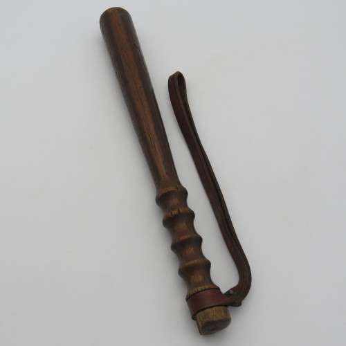 Vintage SA Police wooden baton