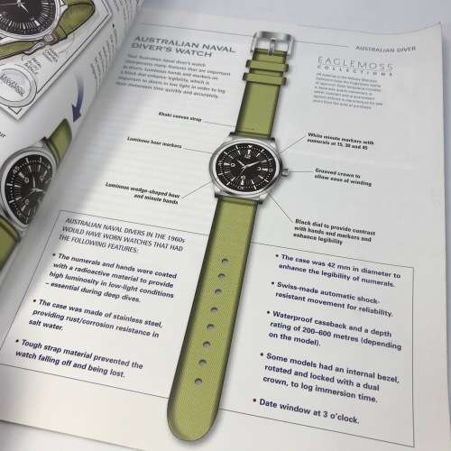 Military watch collection #7 - 1960`s Australian Navy Divers quartz watch