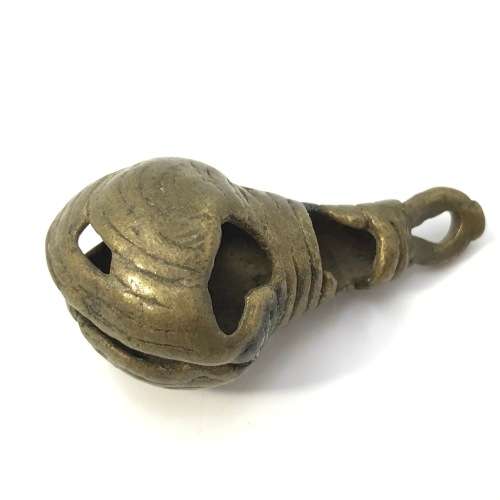 Lot of 6 vintage brass castings - Ashanti Tribe - lost wax method
