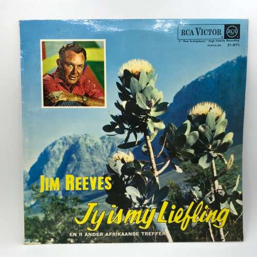 Jim reeves Afrikaans Record RCA 31-671 - Jy is my liefling - scarce and in excellent condition
