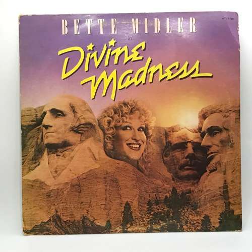Bette Midler Divine Madness Lp - ATC 9760, 1980 Atlantic - WEA Records - 33 1/3 rpm