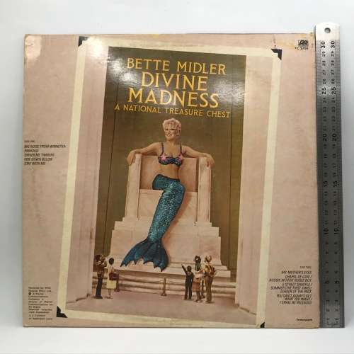 Bette Midler Divine Madness Lp - ATC 9760, 1980 Atlantic - WEA Records - 33 1/3 rpm