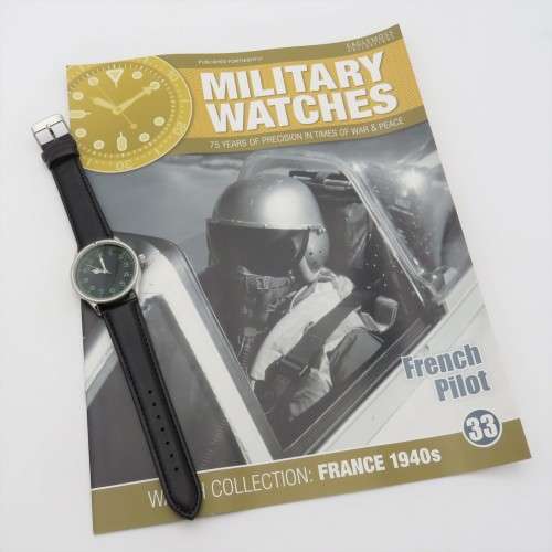 Military watch collection #33 - 1940`s French Air Force Pilot quartz watch
