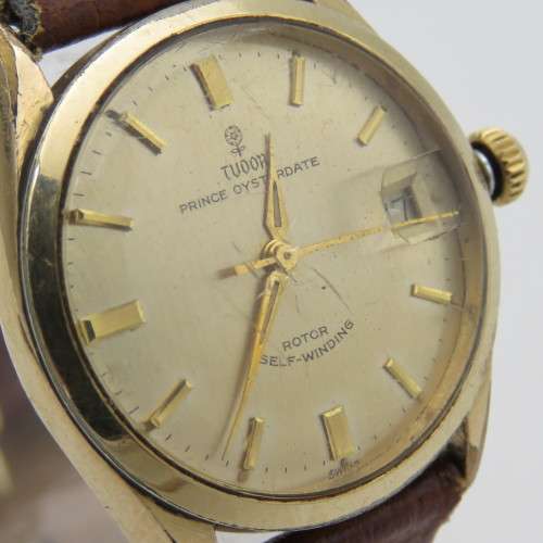 1970`s Tudor Prince Oysterdate Rotor Self-winding mens watch - Working - Case has some corrosion
