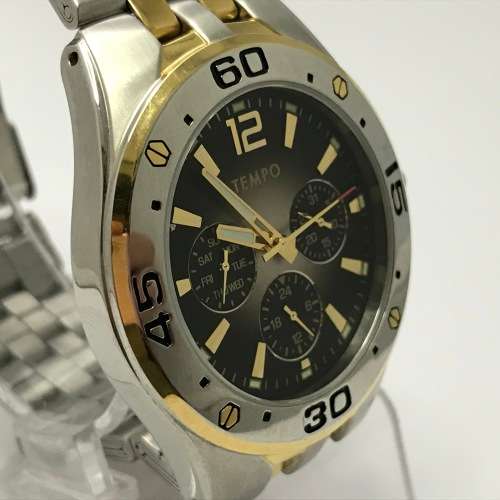 Tempo Quartz mens watch - working