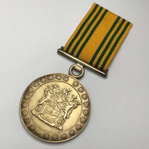 Set of SA Prison Service medals issued to Major J.L. Scheepers