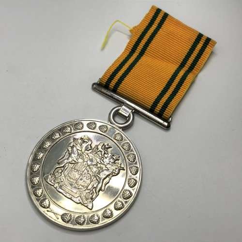 Set of SA Prison Service medals issued to Major J.L. Scheepers