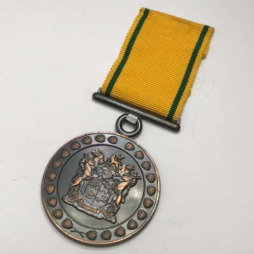 Set of SA Prison Service medals issued to Major J.L. Scheepers