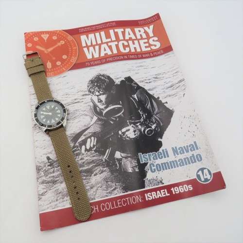 Military watch collection #14 - 1960`s Israeli Naval commando quartz watch