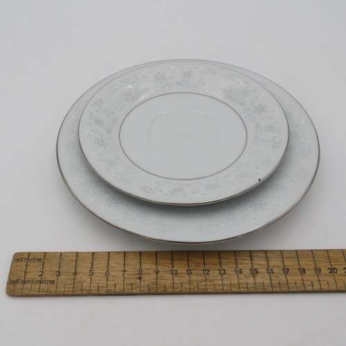Crown Ming Fine China porcelain trio