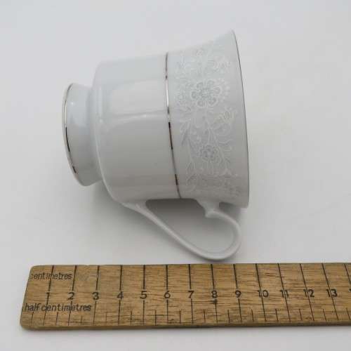 Crown Ming Fine China porcelain trio