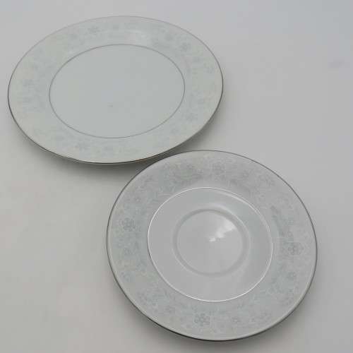 Crown Ming Fine China porcelain trio