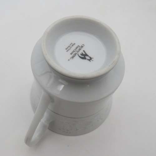 Crown Ming Fine China porcelain trio