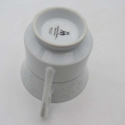 Crown Ming Fine China porcelain trio