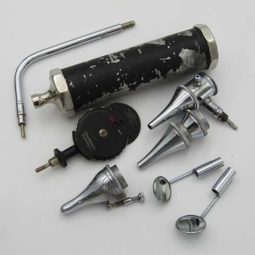 Vintage Gowlland Otoscope set