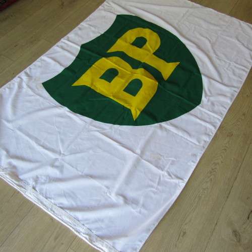 Large BP advertising flag - 185 x 188cm