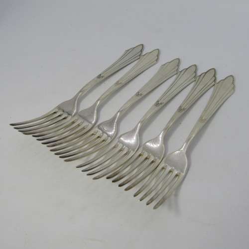 24 Piece WMF vintage cutlery set - 6 forks, 6 smaller forks, 6 knives and 6 smaller knives